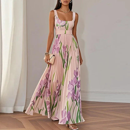 ELOWYS – ELEGANT BLOMSTRET KJOLE