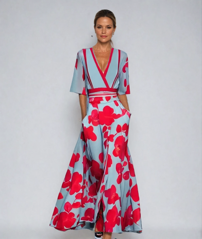 Chloe - Elegant Blomsterkjole