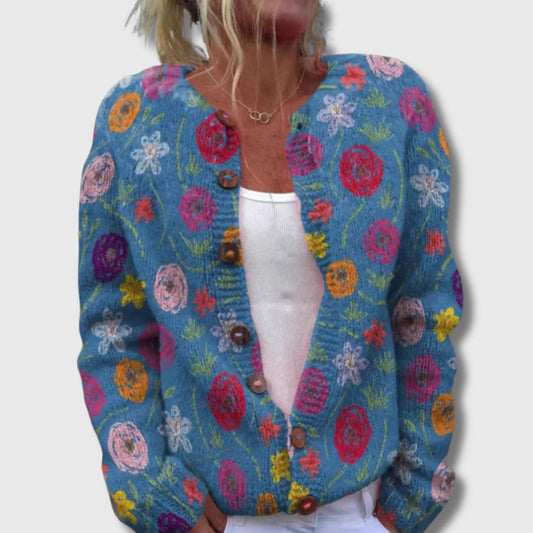Tilda | Cardigan med Belte og Eleganse