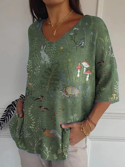 Vendela | Bluse med Eventyrlig Preg