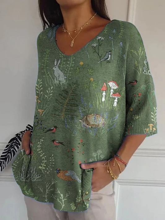 Vendela | Bluse med Eventyrlig Preg