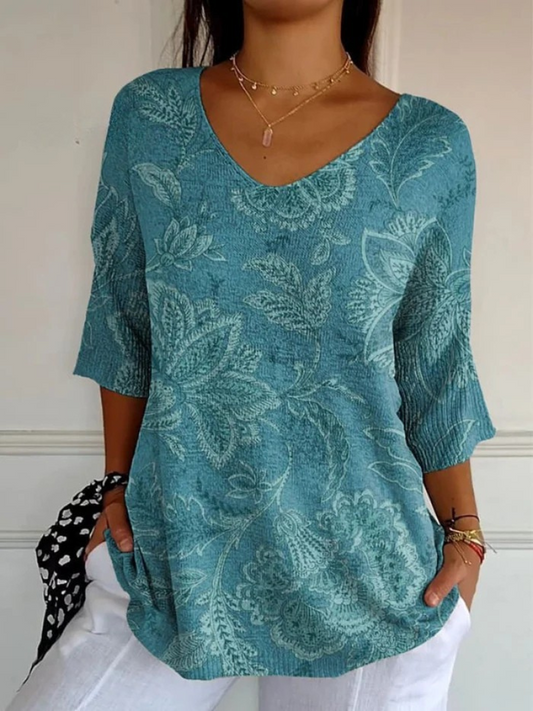 Gunhildur | Bluse med Subtil Eleganse
