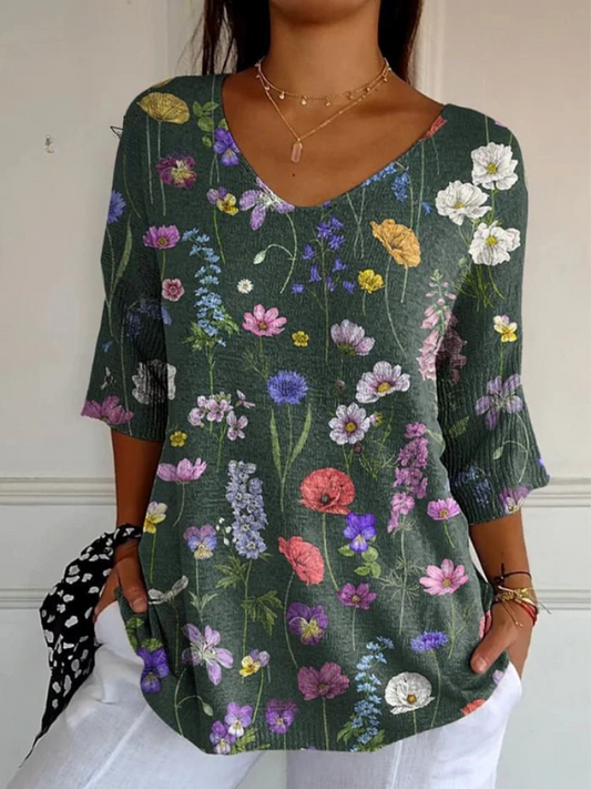 Herlaug | Bluse med Naturlig Eleganse