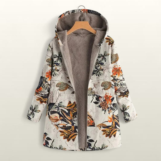 Gabrielle | Jas med Blomsterprint