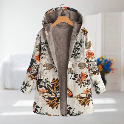 Gabrielle | Jas med Blomsterprint