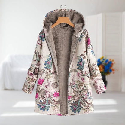 Gabrielle | Jas med Blomsterprint