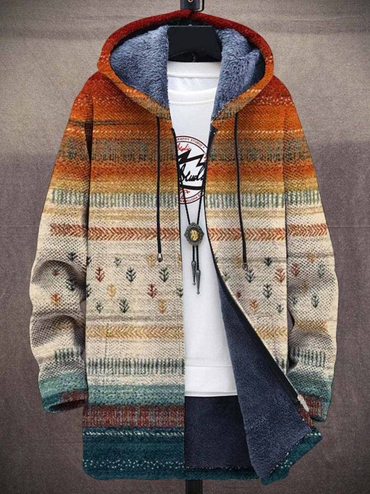 Hjørdis | Klassisk Cardigan med Tradisjonelt Mønster