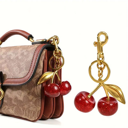 Cherry Bag Charm