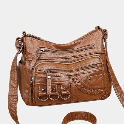 Ida | Trendy Skulderveske med Detaljer