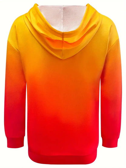 Helene | Hoodie Med Fargeovergang