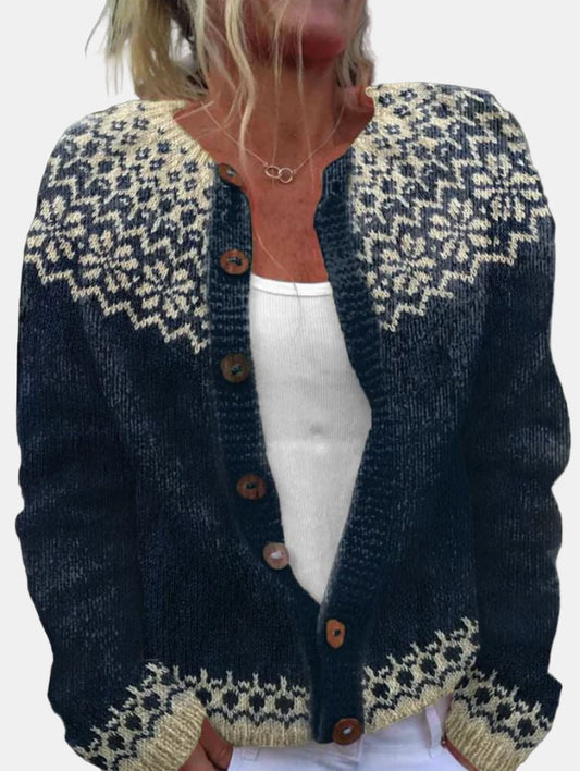 Alice | Chic Mørk Grå Cardigan