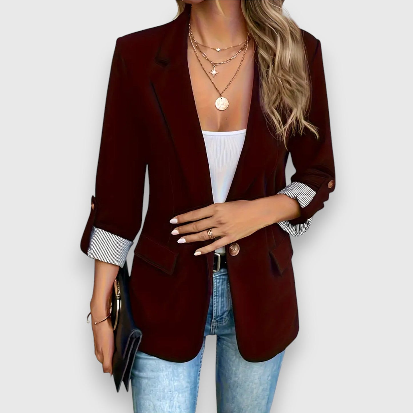 Selma | Klassisk Blazer med Detaljer