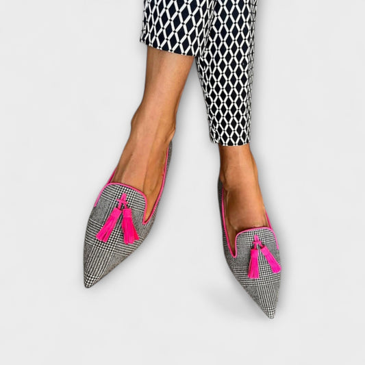 Yara | Spisse loafers med dusker