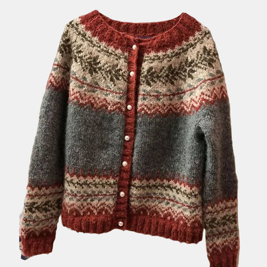 Evelina | Vintage Islandsk Cardigan
