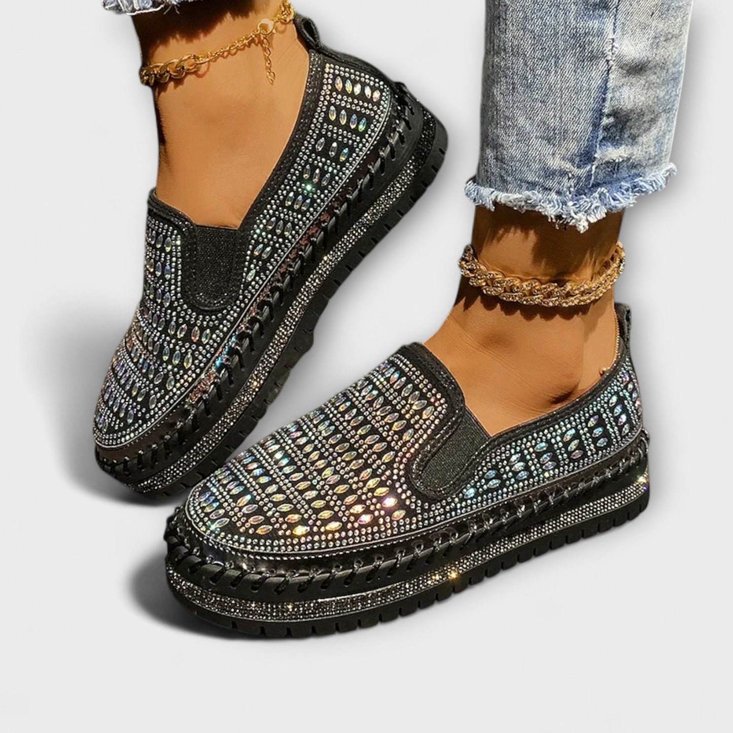 Kenna | Slip-on med perforert design