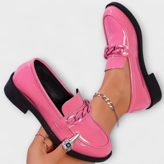 Lumi | Loafers med kjedetrem