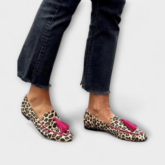 Zaria | Loafers med lekne frynser
