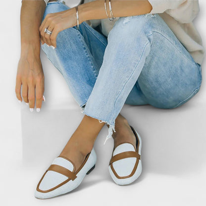 Ella | Loafers med kontrastkant