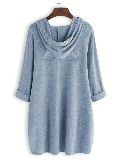 Roxane | Elegant Avslappet Hettegenser