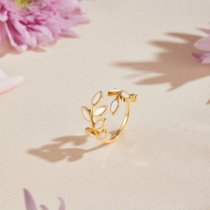 Solange | Goldblatt Ring