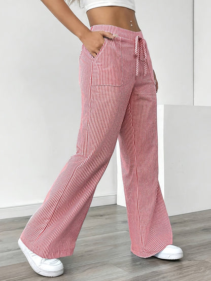 Gulia™ | Casual Dame Sommerbukse med Vide Ben