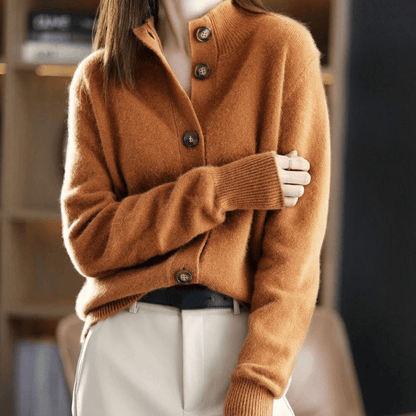 Anny - Luksuriøs Cashmere Strikket Cardigan