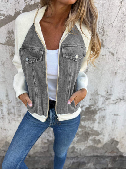 Isabella | Casual V-hals Ykkers Jacket