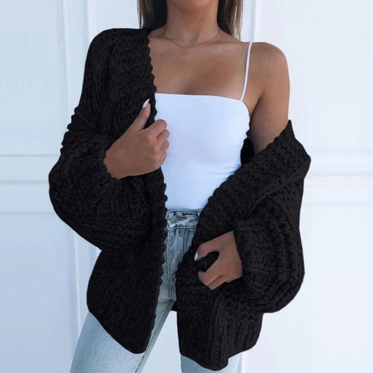 Lislaug | Håndstrikket Overdimensjonert Cardigan