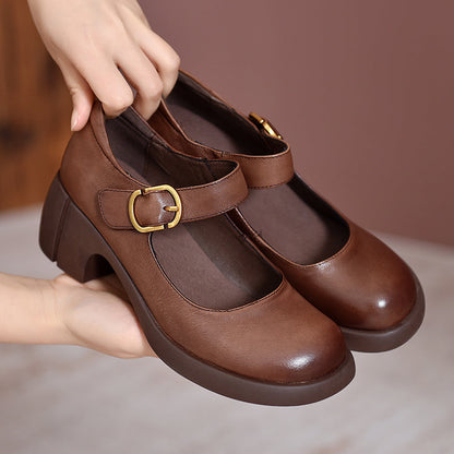 Hallgunn™ | Agnes Skinn Mary Janes