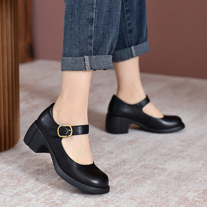 Hallgunn™ | Agnes Skinn Mary Janes
