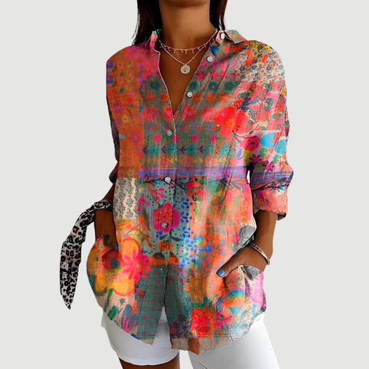 Alma™ | Kunstnerisk Blomst Bluse