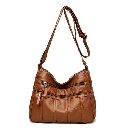 Annnika™ Soft Leather Crossbody Bag