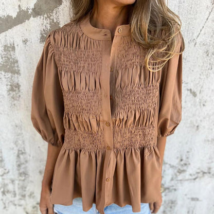 Tordis | Elegant bluse i Ibiza-stil