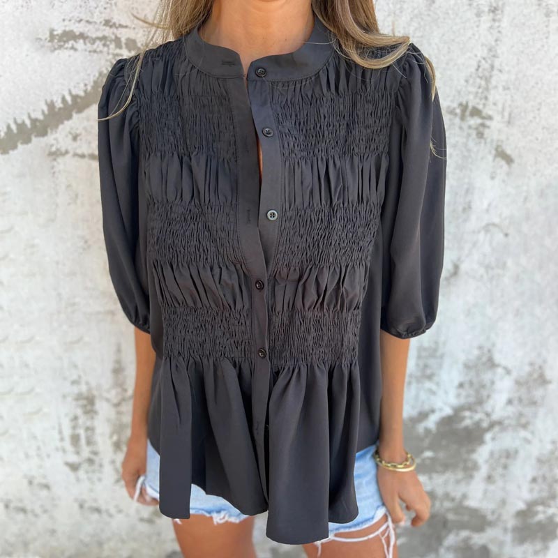 Tordis | Elegant bluse i Ibiza-stil