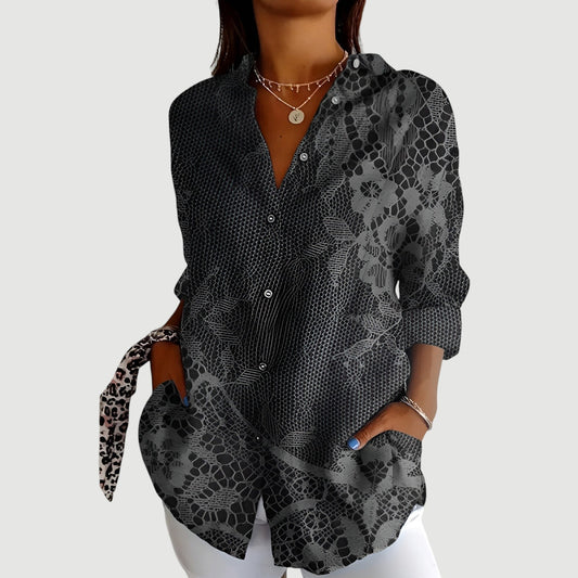 Mathilde™ | Kunstnerisk Bloom Bluse